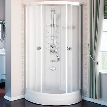 Душевая кабина Radomir Паола 1 93x93 1-05-1-0-0-0571 без гидромассажа — фото 1, Душевые кабины