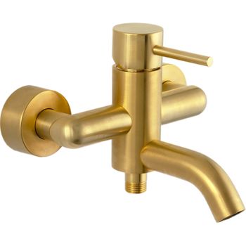 Смеситель для ванны Remer X-Style X05BG Золото брашированное — фото 1, Смеситель для ванны