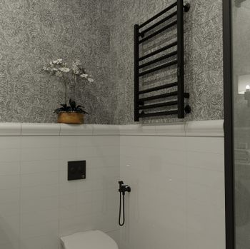 Электрический полотенцесушитель Altasan АрмадаПроф 80х50 АрмадаПрофР8050ЧМ Черный муар — фото 3, Электрические полотенцесушители