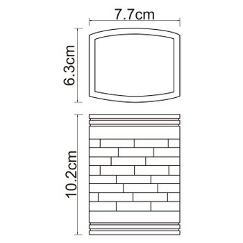 Main K-4728 Стакан для зубных щеток — фото 5, Аксессуары для раковины