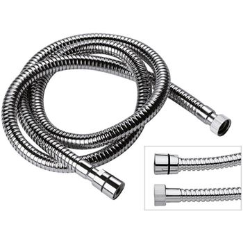 Душевой шланг Remer 333CN150UK Хром — фото 1, Душевые шланги