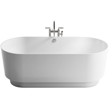 Ванна из искусственного камня Astra Form Аквариус 170х75 01010045 без гидромассажа — фото 1, Ванны из искусственного камня