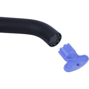 Смеситель для раковины Bronze de Luxe Focus 24615BG Черный матовый — фото 6, Смесители для раковины