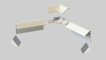 Комплект декоративных планок Altasan KDP140 Белый — фото 4, Комплектующие для туалета