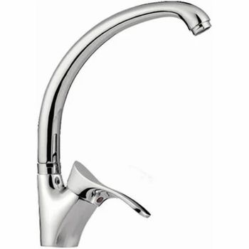 Смеситель для кухни Ledeme H01-1 4101-1L Хром матовый — фото 1, Смесители для кухни