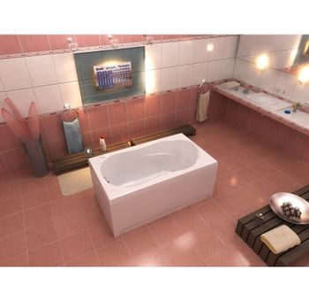 Акриловая ванна Bas Кэмерон 120x70 В 00018 без гидромассажа — фото 2, Акриловые ванны