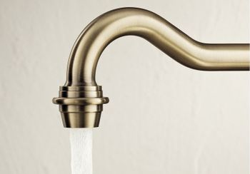 Смеситель для кухни Blanco Sora 524218 Полированная латунь — фото 4, Смесители для кухни