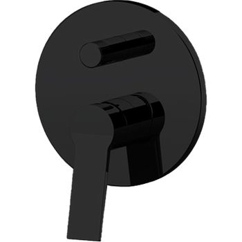 Смеситель для душа Remer Slash SL09HNO Черный матовый — фото 1, Смеситель для душа