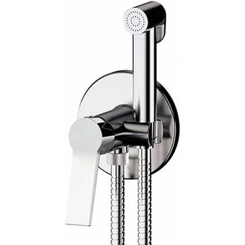 Гигиенический душ со смесителем Remer Slash SL65W Хром — фото 1, Гигиенические души