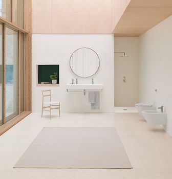 Биде GSI Kube X 9464111 подвесное Белое — фото 4, Биде подвесные