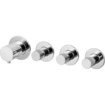 Смеситель для душа Remer X-Style N98D3P Хром — фото 1, Смеситель для душа