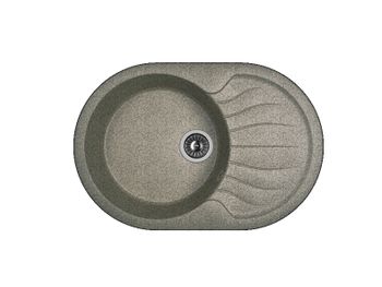 Dr.Gans Мойка "Берта" 760, базальт СМс — фото 1, Кухонные мойки