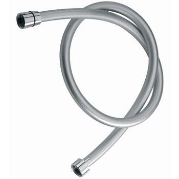 Душевой шланг Remer 332CNMTR150 Серый металлик — фото 1, Душевые шланги