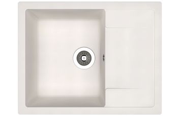 Товар: Dr.Gans Мойка "Техно" 650, белый СМс - фото 1 Dr.Gans Мойка "Техно" 650, белый СМс — фото 1, Кухонные мойки