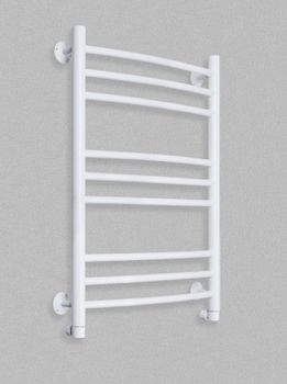 Водяной полотенцесушитель Domoterm Калипсо П9 500x700 Белый — фото 2, Водяные полотенцесушители