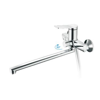 Смеситель для ванны Haiba HB22572 универсальный Хром — фото 3, Смеситель для ванны