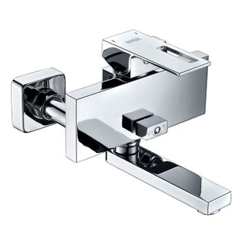 Alme 1501 Смеситель для ванны с коротким изливом — фото 4, Смеситель для ванны