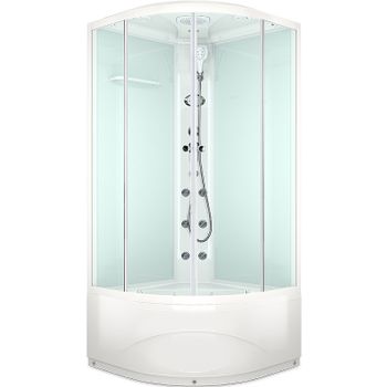 Душевая кабина Melodia della vita Classica 90x90 MB01011 с гидромассажем — фото 1, Душевые кабины