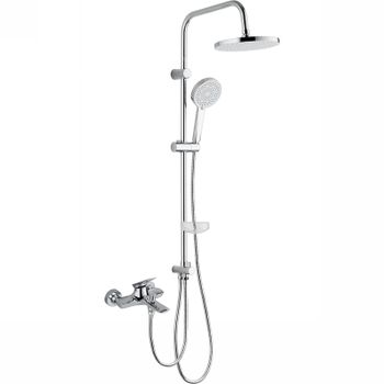 Душевая система Bond Cube B03-9500 Хром — фото 1, Душевые стойки