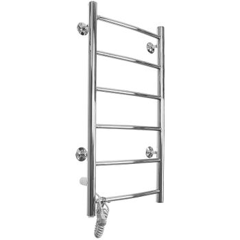 Электрический полотенцесушитель Domoterm Классик DMT 109-6 40x81 EK L Хром — фото 4, Электрические полотенцесушители