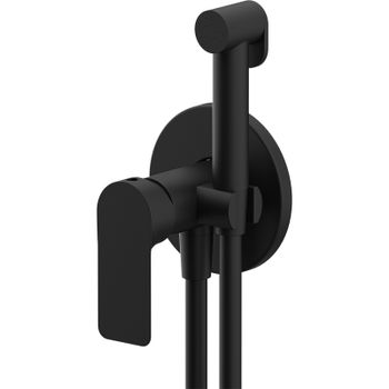 Гигиенический душ со смесителем Remer Infinity I65WNO Черный матовый — фото 1, Гигиенические души