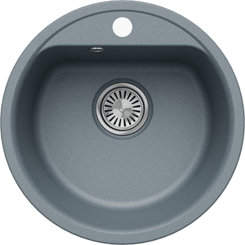 Кухонная мойка QUARTZBOND BOND-480 (Грей) — фото 1, Кухонные мойки