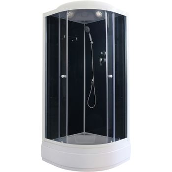 Душевая кабина Parly Classic CM101 100х100 7857 без гидромассажа — фото 1, Душевые кабины