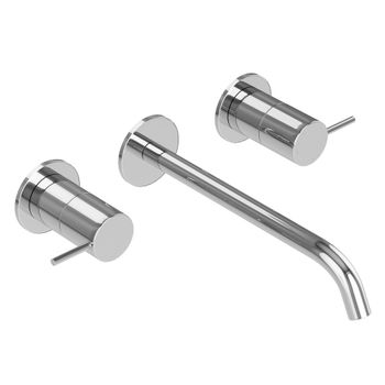 Смеситель для раковины встраиваемый CEZARES LEAF-BLI3L-20-L-01-W0 — фото 2, Смесители для раковины