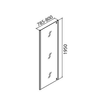 Товар: Душевая стенка Iddis Slide 80 SLI6BS8i23 профиль Черный матовый стекло прозрачное - фото 3 Душевая стенка Iddis Slide 80 SLI6BS8i23 профиль Черный матовый стекло прозрачное — фото 3, Боковые стенки