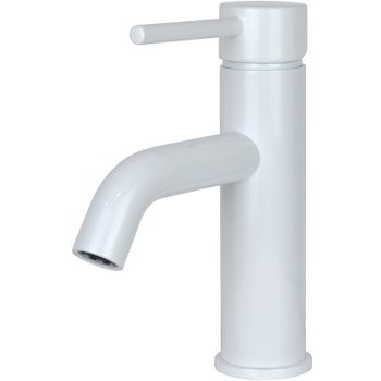 Смеситель для раковины Bronze de Luxe Scandi 1451W Белый глянцевый — фото 1, Смесители для раковины