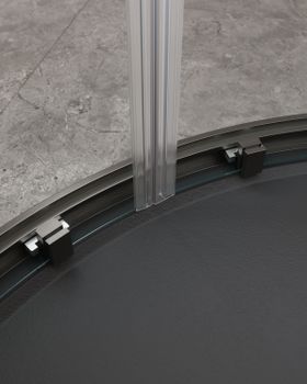 Душевой уголок CEZARES MOLVENO-R-2-90-C-GM-IV — фото 5, Душевые уголки