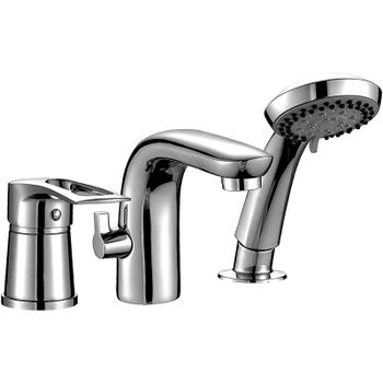 Смеситель на борт ванны Rossinka T40-39 Хром — фото 1, Смесители на борт ванны