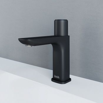 Смеситель для раковины Iddis Slide SLIBLBTi01 Черный — фото 6, Смесители для раковины