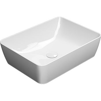 Раковина-чаша GSI Nubes 50 903711 Белая — фото 1, Раковины накладные