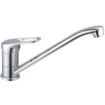 Смеситель для кухни Haiba HB4837 Хром — фото 1, Смесители для кухни