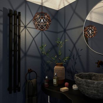 Электрический полотенцесушитель Маргроид Inaro профильный 1200x120 Inaro3v-12012-1081-9005R правый Ч — фото 4, Электрические полотенцесушители