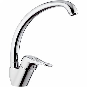 Смеситель для кухни Remer Kiss K42 Хром — фото 1, Смесители для кухни