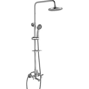 Душевая система Rossinka Q02-46 Хром — фото 1, Душевые стойки