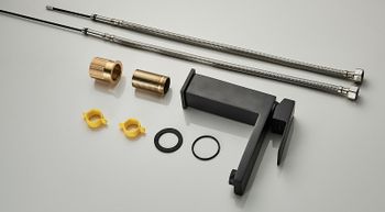 Смеситель для раковины ALMAes Fango TVZ-0934 Черный матовый — фото 3, Смесители для раковины