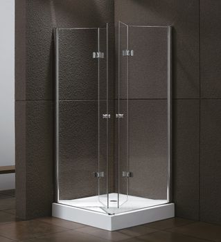 Душевой уголок CEZARES ELENA-W-ASH-2-80/100-C-Cr — фото 1, Душевые уголки