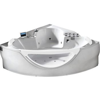 Акриловая ванна Gemy G9025 II K 155х155 С гидромассажем — фото 1, Акриловые ванны