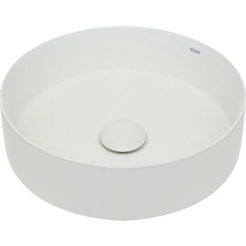 Раковина-чаша AQUAme 36 AQM5012MW Белая матовая — фото 1, Раковины накладные