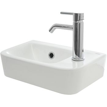 Раковина AQUAme 38 R AQM5006R Белая глянцевая — фото 2, Мини-раковины