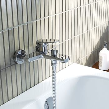 Смеситель для ванны Iddis Esper ESPSB00i02WA Хром глянцевый — фото 3, Смеситель для ванны