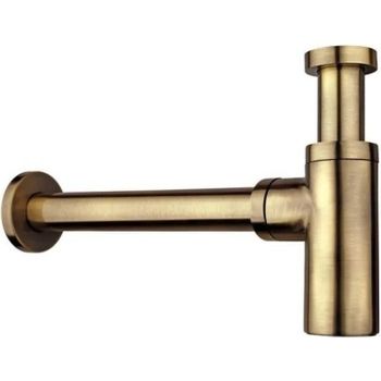 Сифон для раковины Remer 958LVO Бронза — фото 1, Сифоны для раковины