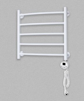 Электрический полотенцесушитель Domoterm Калипсо П5 500x500 ER Белый — фото 2, Электрические полотенцесушители
