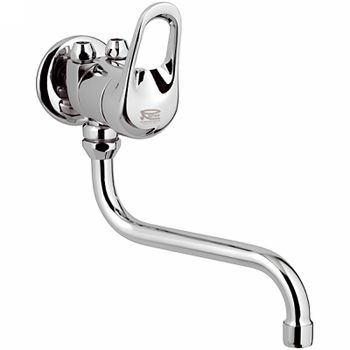 Смеситель для кухни Remer Kiss K41BP Хром — фото 1, Смесители для кухни