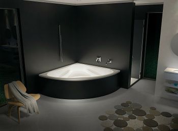 Акриловая ванна Riho Neo 140x140 B076001005 (BC3400500000000) без гидромассажа — фото 4, Акриловые ванны