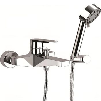 Смеситель для ванны Remer Dream D02 Хром — фото 1, Смеситель для ванны