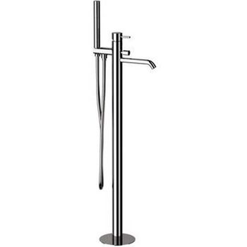 Смеситель для ванны Remer X-Style X08 Хром — фото 1, Смесители напольные